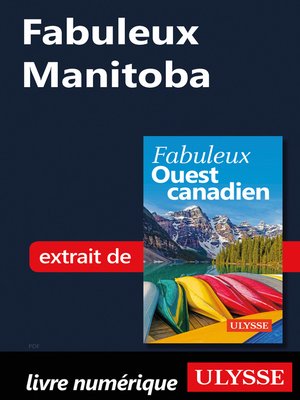 cover image of Fabuleux Manitoba
